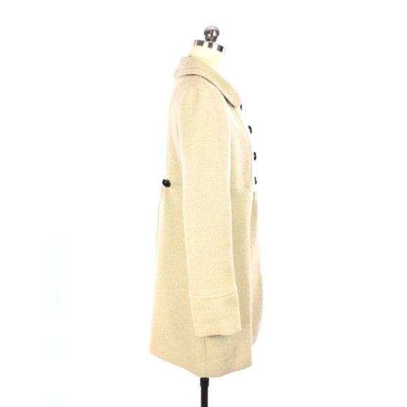 JILL STUART Wool Waffle Knit Princess Coat - Picture 7 of 9